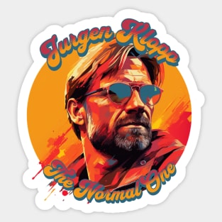 Klopp The Normal One Sticker